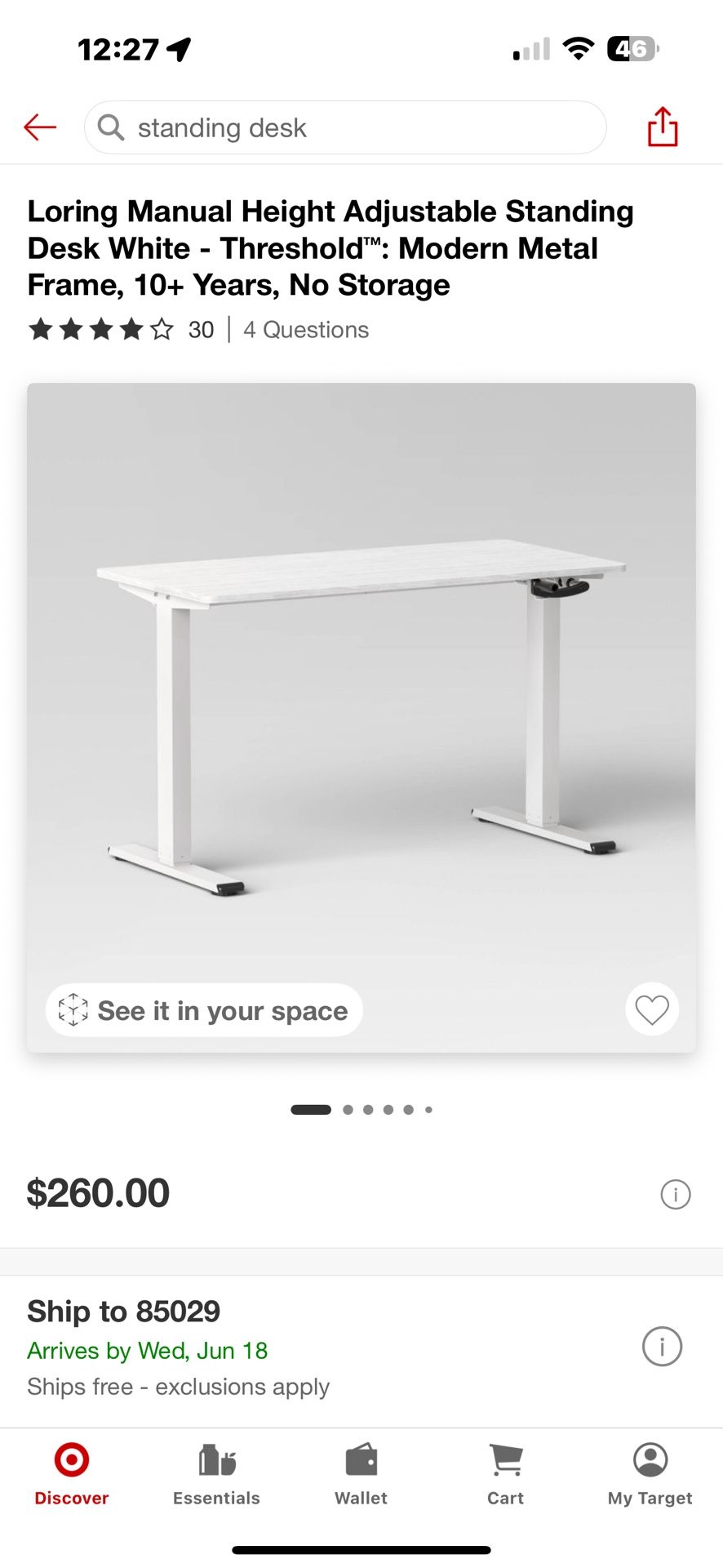 Standing Desk