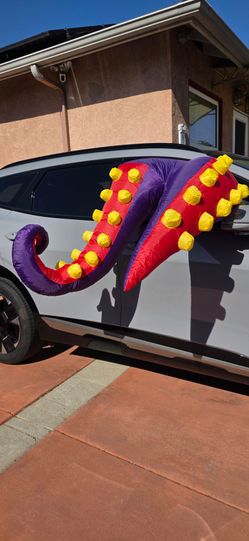 Car inflatable octopus