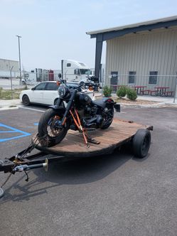 hd utility trailer w new 15" 10 ply tires