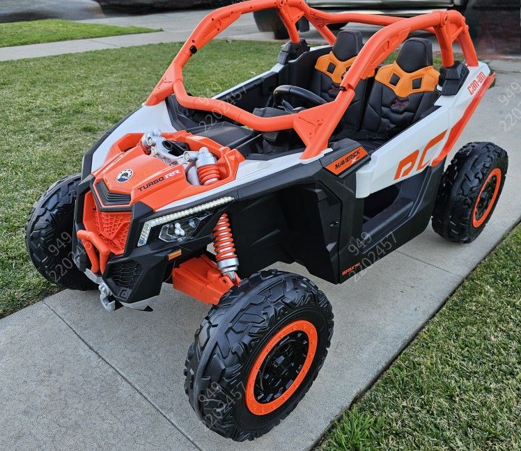 BRAND NEW 48volt 4x4 2seater CAN AM Razor Ride On Electric Kids Car With RUBBER TIRES & 2 Batteries Power Wheels Powerwheels 48v 24v 24volt