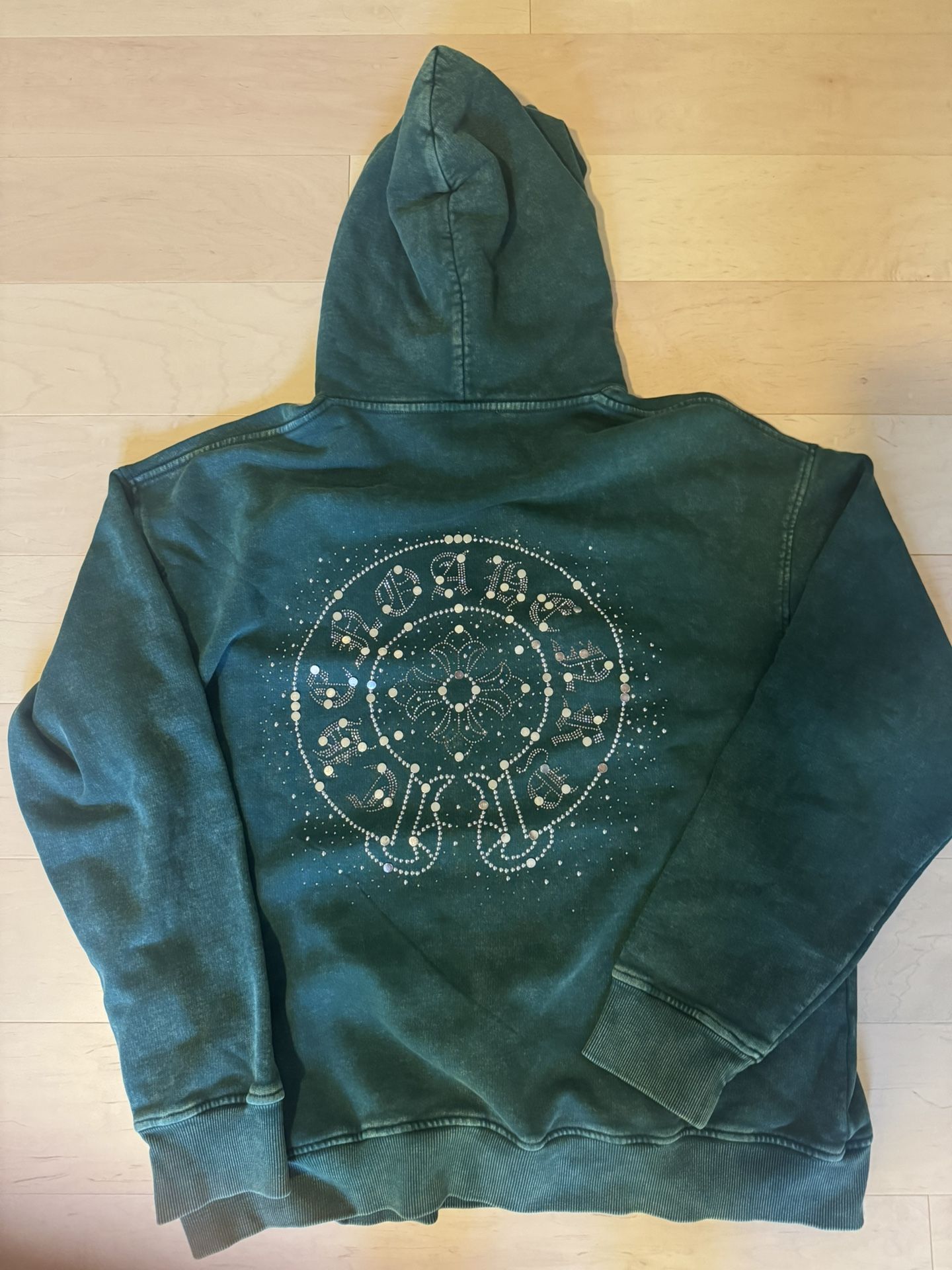 Green Chrome Hearts Fantasy Hoodie