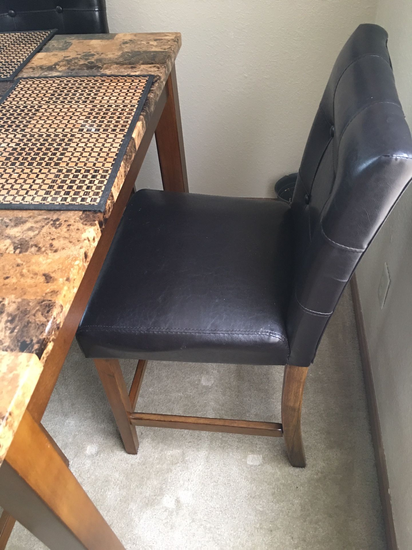 Dining set (table and 4 chairs)