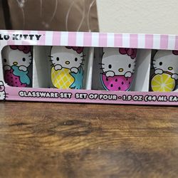 Hello Kitty Shot Glasses