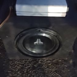 Jl Audio Subwoofer And Amplifier 
