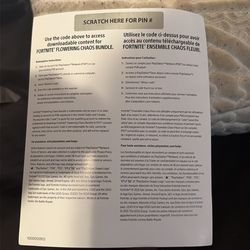 Fortnite ps5 code new taking offers
