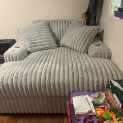Fluffy Chaise Chair