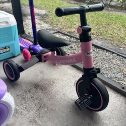 Toddler 5 In 1 Bike 1yr-4yrs