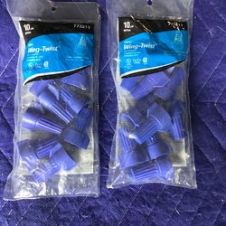 X Large Wing Nuts, For Electric Wire Connection.