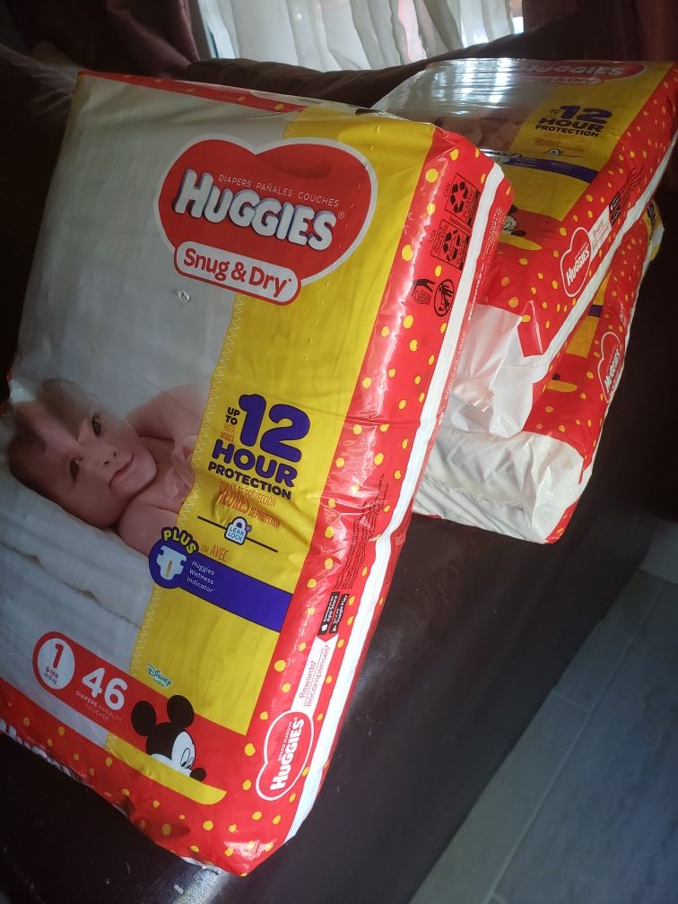 Huggies size 1