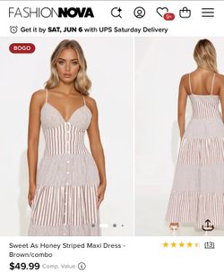Sweet as Honey Maxi Dress “”NEW””
