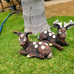 Beautiful Concrete DEER Set. Nuevo Set De Venados DE Cemento.