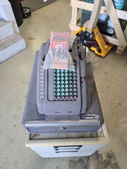 Old cash register