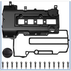 MOSTPLUS Camshaft Valve Cover and Bolts w/Seal Compatible for Buick Encore Chevy Sonic Trax Volt Cruze (contact info removed)3(contact info removed)8