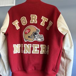 Chalk line  vtg forty niners varsity emboidred jacket