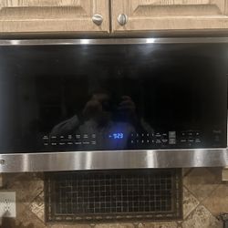 Fan Lamp & microwave 