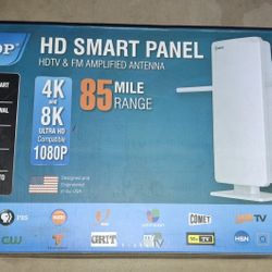 Antop HD SMART PANEL HDTV & FM 85 MILE RANGE AT-800SBS