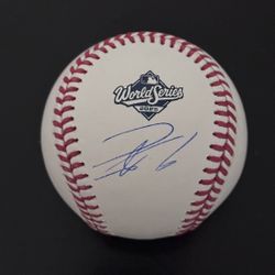 Hyeseong Kim Signed Autographed 2025 World Series Baseball 