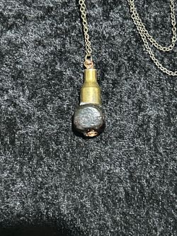 Dark chocolate pendant / Necklace