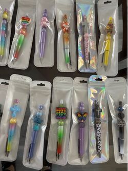 Cute beaded pens