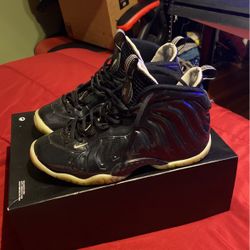 Nike, Foamposite 1, Black. Size 6.5