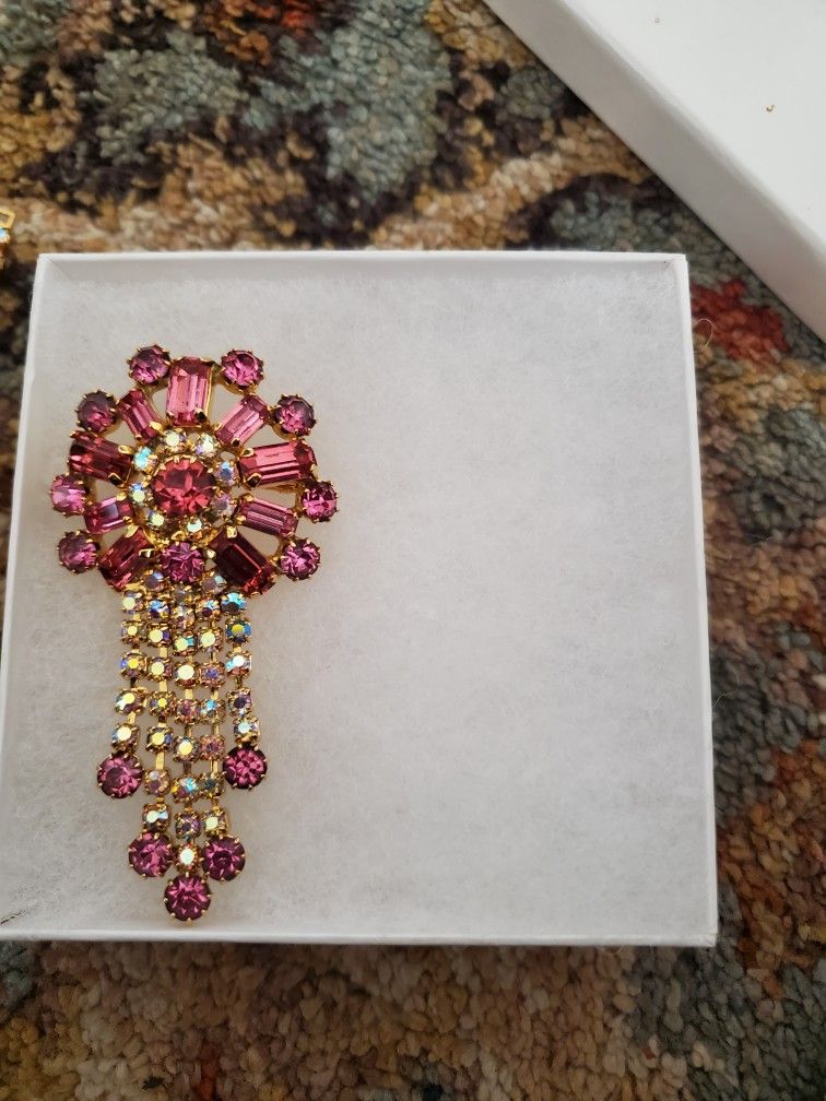 Brooch And Bracelet Brand New 