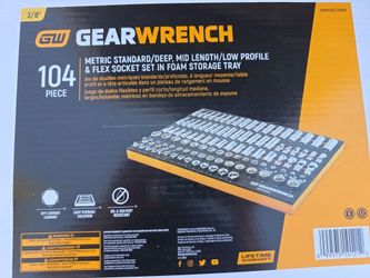 Gearwrench 104 Piece Socket Set