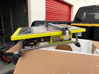 Ryobi 7 inch wet tile saw
