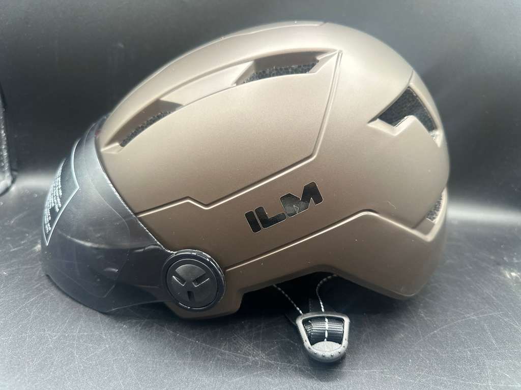 Bike Helmet . ILM Adult . USB Rechargeable. LED Front and Back Light Mountain