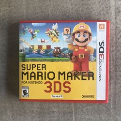 Super Mario Maker 3ds
