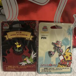 Pokemon Worlds Pins 
