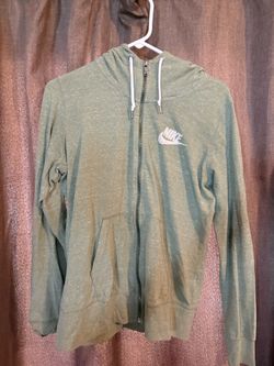 Green Nike Zip up