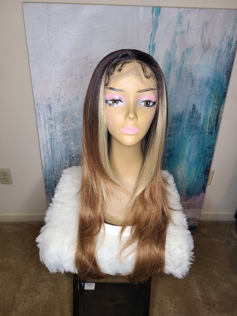 28" Deep Part Wig