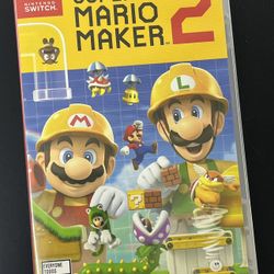 Mario Maker 2 For Nintendo Switch 
