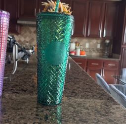 Green Starbucks Cup