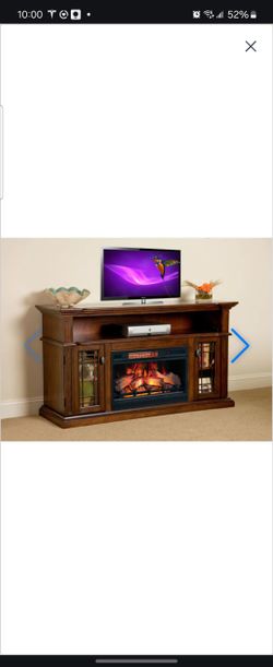 Electric Fireplace Entertainment Center