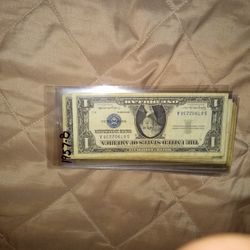 Silver Certificates 1957 B