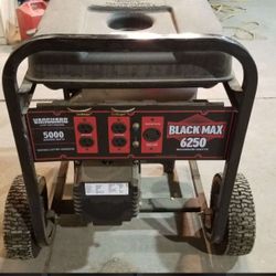 Black Max Generator 6250 Running Watts Never Been Used 
