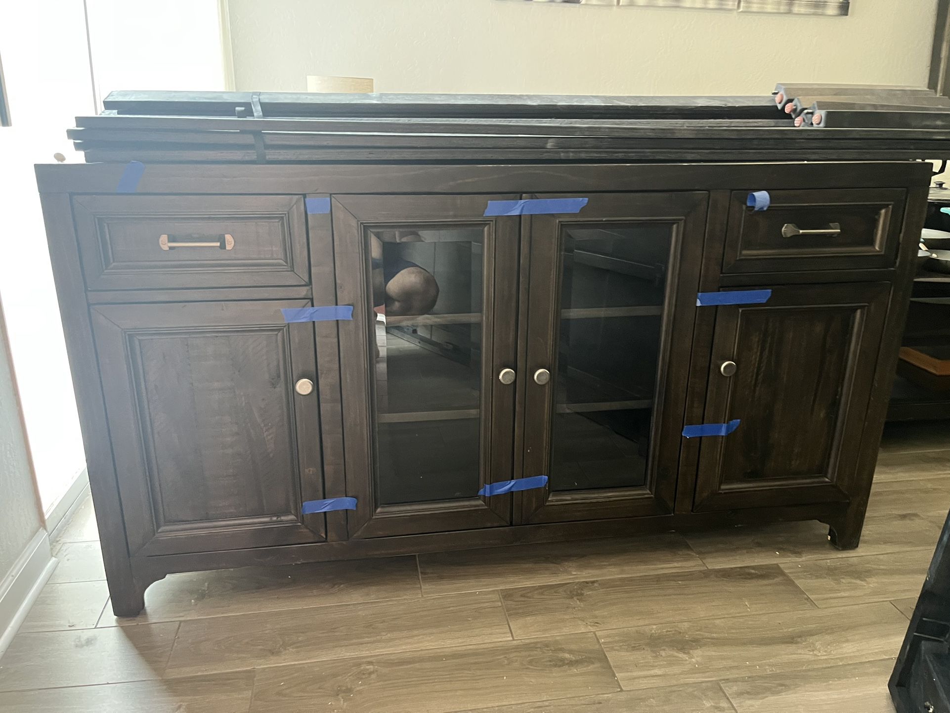 Bed And TV Stand