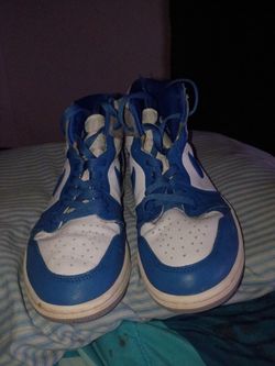 Nike Air Jordan 1 High Blue White Sneakers