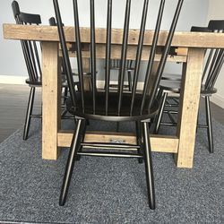Kohls Spindle Back Dining Chairs