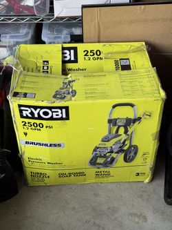 RYOBI Brushless electric pressure washer 2500 psi