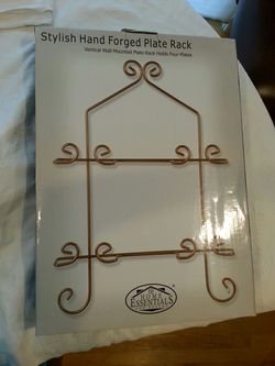 Plate rack to hold 4 plates