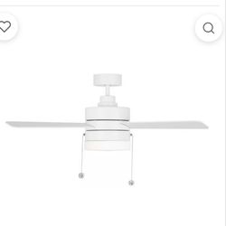 NEW Syrus 44” White Ceiling Fan MSRP $239.00