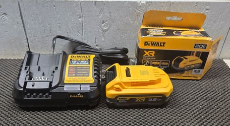 Dewalt  battery  and  charger
