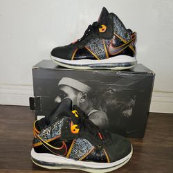 Nike Lebron 8 space jam size 9