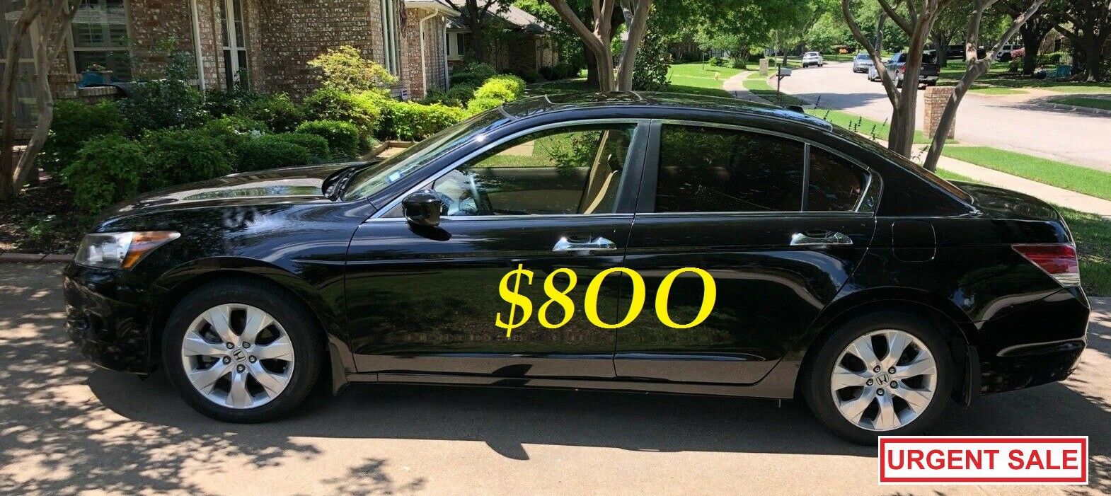 ๐๐$8OO URGENTLY I sell my family car 2OO9 Honda Accord EX-L Everything is working great! Runs great and fun to drive.๐๐