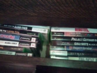Assortment Of Video Games $5each