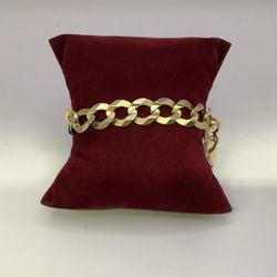 14K Gold Cuban Bracelet- 23.3 GRAMS!!