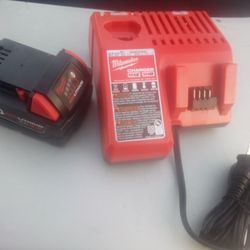 Milwaukee starter kit with battery