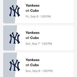 Cubs Vs Yankees - September 8